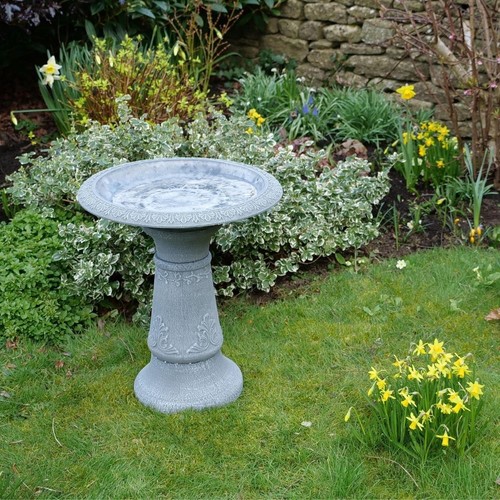 Cameo bird bath with - cameo,
