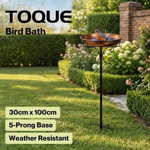 Toque metal bird - metal, bath