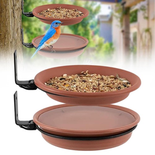 2pcs tree mounted bird feeder - 2pcs,