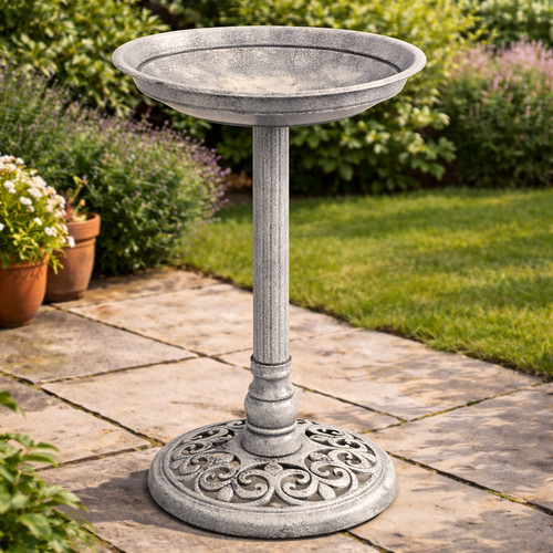 Garden bird bath 62cm - garden,